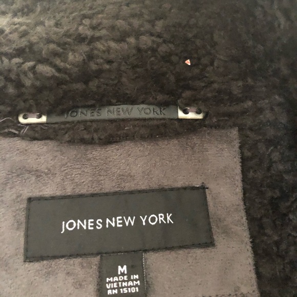 Jones New York women’s gray lined jacket - Picture 5 of 10